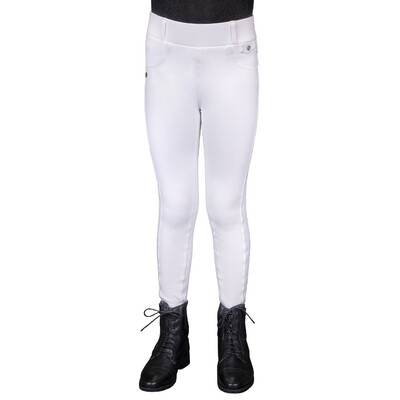 QHP Riding tights winter Juliet Junior full grip