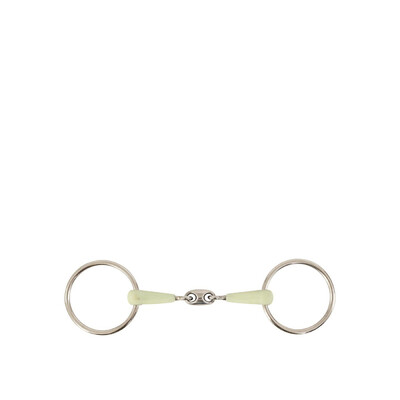 BR Loose Ring Snaffle Apple Mouth Double Jointed | 14mm