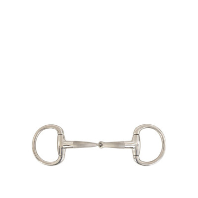 BR Eggbutt Snaffle Satin Sense, Single Jointed | 16mm