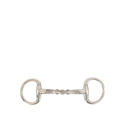 BR Eggbutt Snaffle Satin Sense, Double Jointed | 14mm