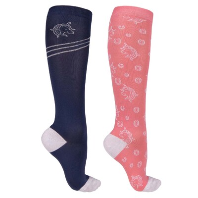 QHP Knee stockings Jaily (2-pack)