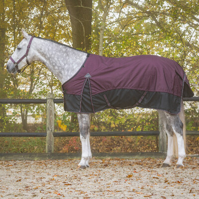 QHP Turnout Rug 1200D Turnout Collection Fleece