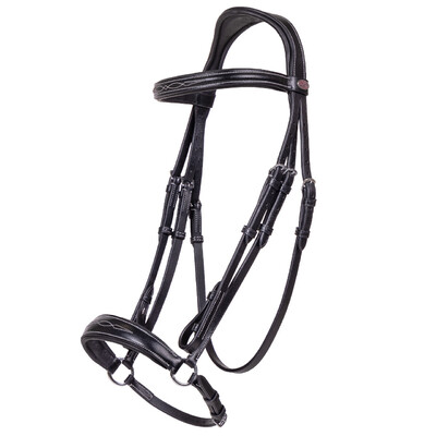 Harry's Horse Luxury Bridle Dropped noseband