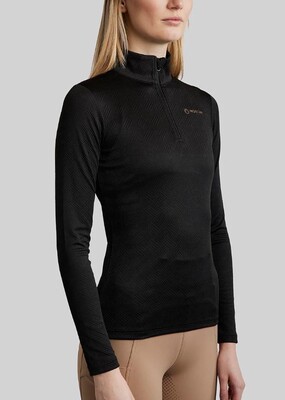 Montar MoCilia Jacquard Refined Trainingsshirt