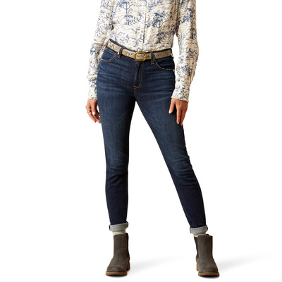 Ariat High Rise Bridle Skinny Jeans Ladies