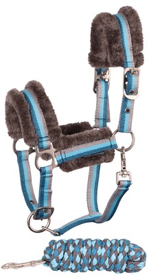 Harry's Horse Headcollar and lead Soft STOUT! Beryl
