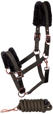 Harry's Horse Headcollar and lead Denici Cavalli Scabiosa