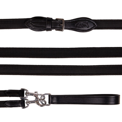 QHP Draw reins Basic pro anti-slip