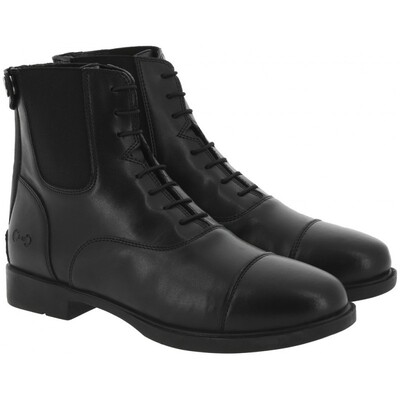 Riding World Riding boots with zip and lace Vegan Leather