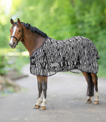 Waldhausen Zebra Fly Rug with belly flap