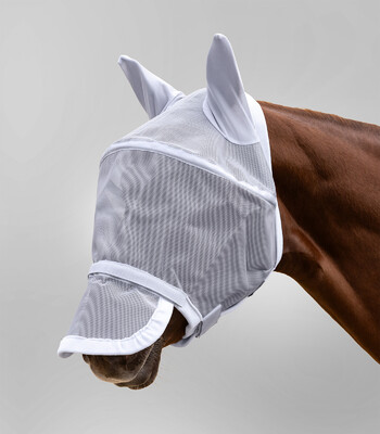 Waldhausen Space Premium Fly Mask, with ear and nose protection