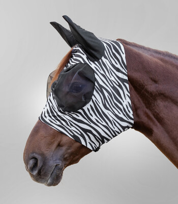 Waldhausen Puck Zebra Fly mask