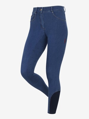 LeMieux Dolly Denim Breeches FullGrip
