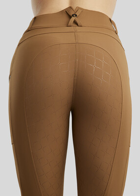 Montar Ridingbreech Highwaist MoMaggie Gun Metal Crystal FullGrip