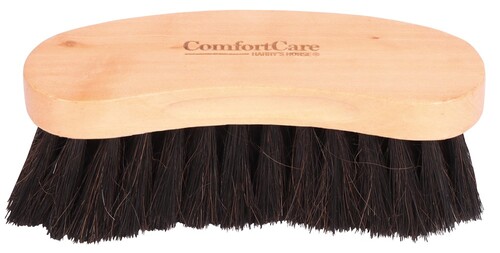 Harry's Horse Brush Comfort Care Wood Horse Hair