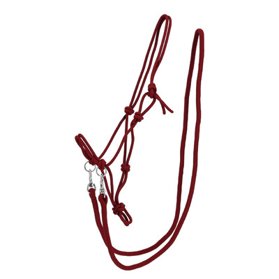 QHP Rope halter Color with rein