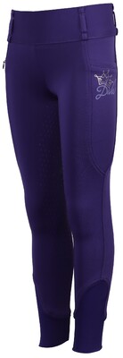 Harry's Horse Ridingtight Equitights Diva Violet FullGrip