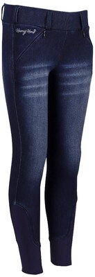 Harry's Horse Ridingtight Equitights Denim Diva Violet Fullgrip