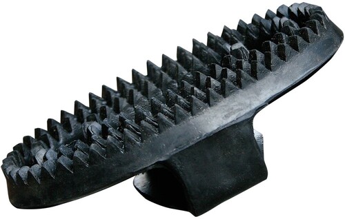 EJ Rosborstel rubber klein