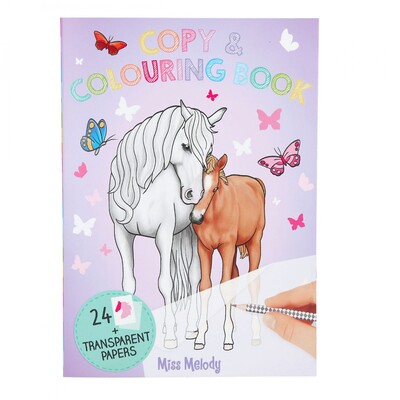 Miss Melody Tracing Book – 24 Horse Designs
