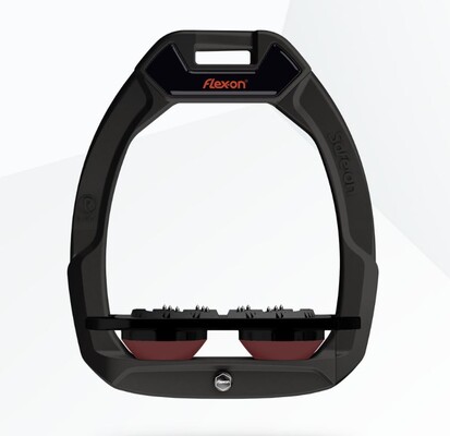Flex-On Safe-On Safety Stirrups UltraGrip Flat