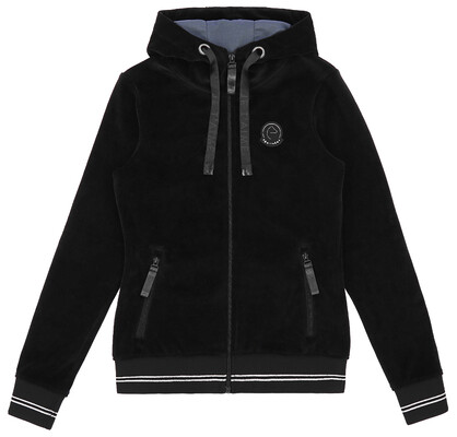 Je t'aime Equitheme Velvet sweatjacket Coline