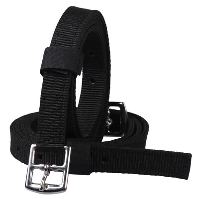 QHP Stirrup leathers nylon