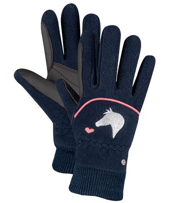 ELT Lucky Giselle Fleece Riding Gloves Kids