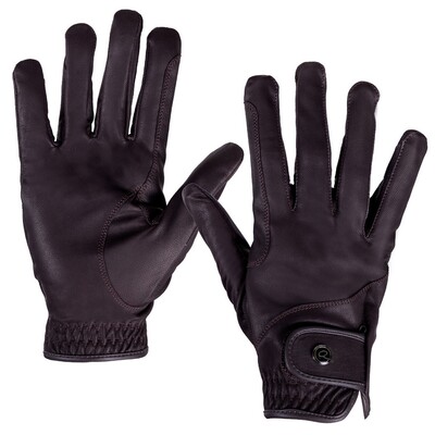 QHP Ridingglove Leather Pro