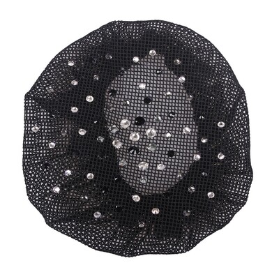 QHP Hair net Rhinestone