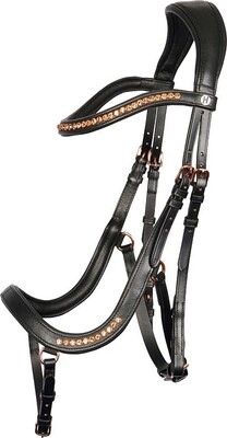 Harry's Horse Bridle Rosegold anatomic