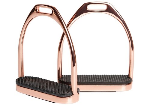 Harry's Horse Fillis stirrups stainless steel Rosegold