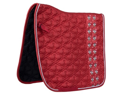 QHP Saddle pad Merry Christmas