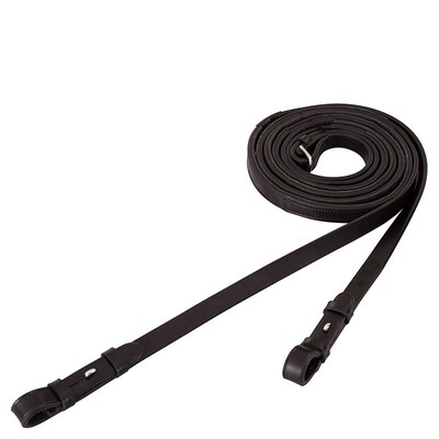 BR Leather Reins w/Grip 16mm