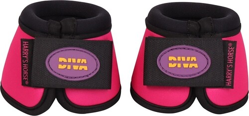 Harry's Horse Over reach boots Diva Fuchsia