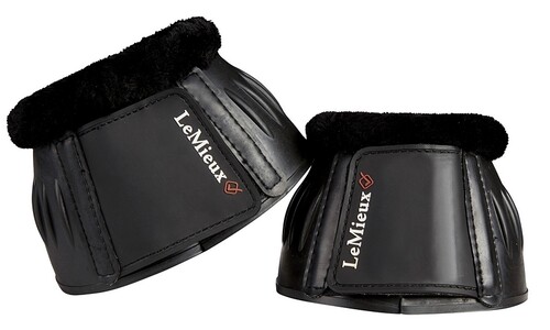 LeMieux Rubber Bell Boots Fleece