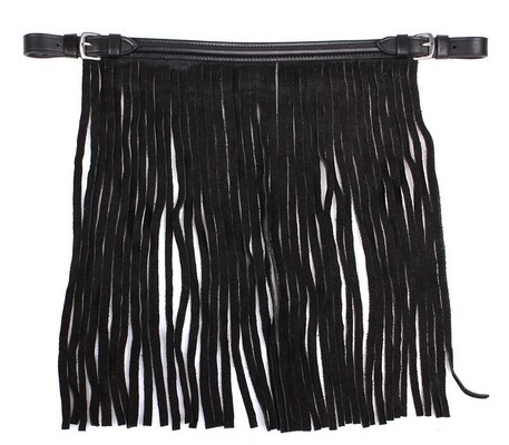 QHP Anti-Fly Fringe leather