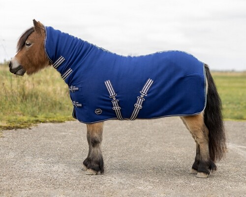 QHP Shetland Fleece rug with neck