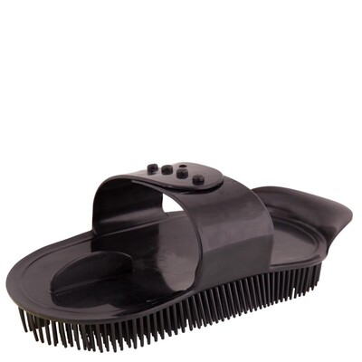 Large plastic massage curry comb