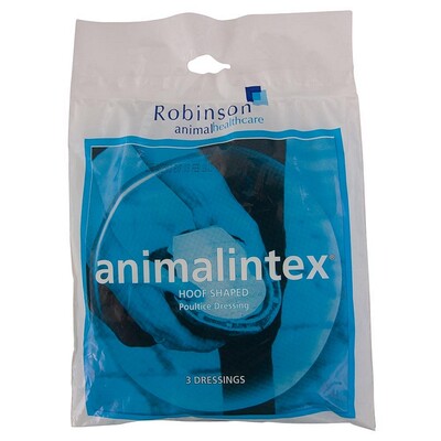 Robinson Hoof Shaped Poultice Dressing Animalintex