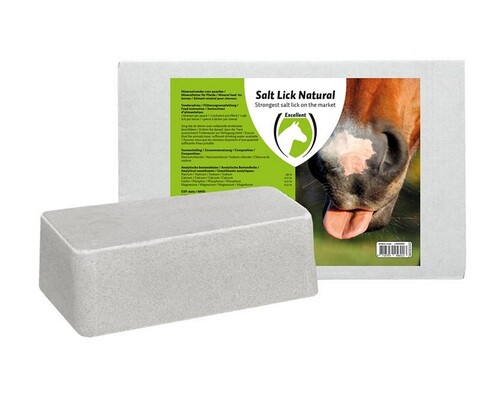 Excellent Salt Lick Natural 2kg - 3pack