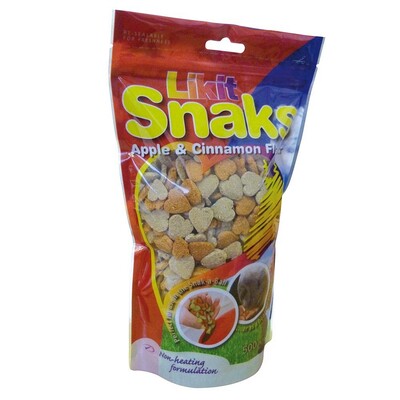 Likit Snaks 500gr Apple & cinnamon