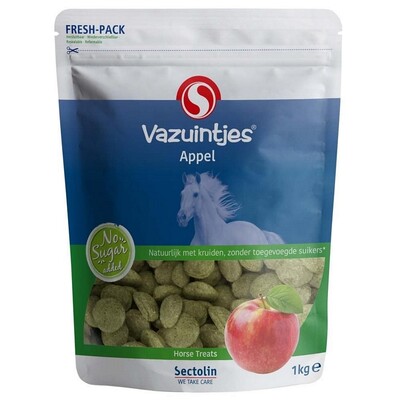 Sectolin Vazuintjes Apple 1kg Horse treats