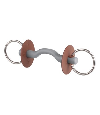 Beris Loose Ring Snaffle with Tongue Port Bar Soft