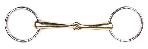 QHP Snaffle bit German Silver