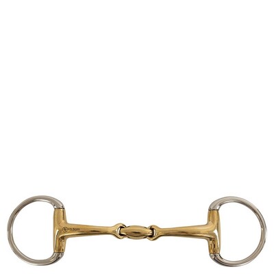 BR Double Jointed Eggbutt Snaffle Soft Contact Magic System 16mm