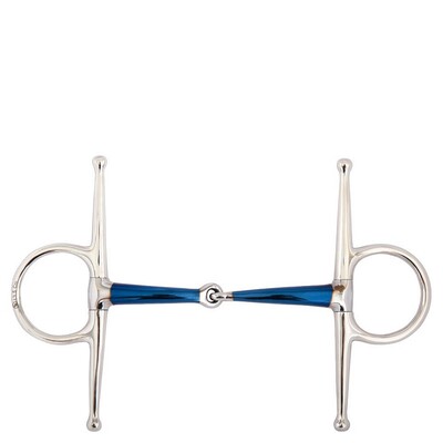 BR Single Jointed Full Sheek Snaffle Sweet Iron 14 mm