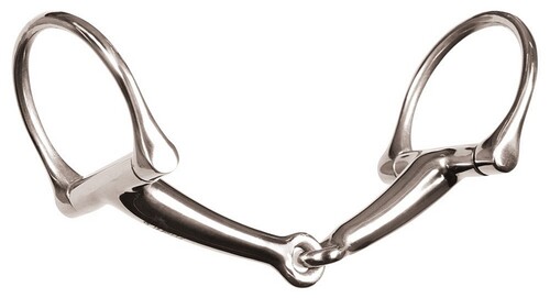 Harry's Horse D-ring Snaffle lightweight 14mm