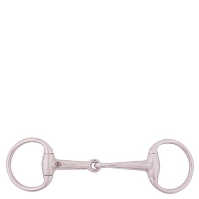 BR Single Jointed Eggbutt Snaffle Pony 13 mm