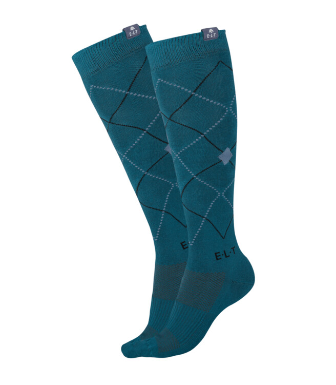 ELT Paardrijsokken Argyle